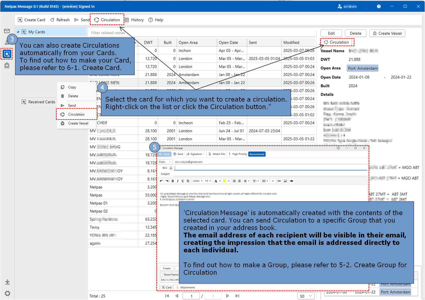 Netpas Message Quick Help Image